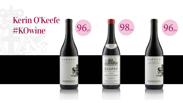Kerin O’Keefe recensisce le annate correnti dei vini Giovanni Rosso